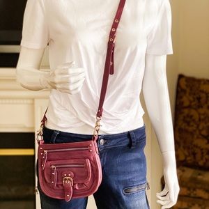 Junior Drake leather crossbody bag